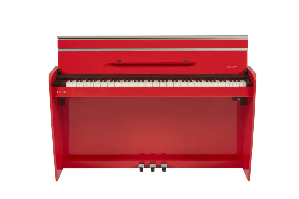 Dexibell VIVOH10DRP VIVO H10 Digital Upright Piano (Polished Dark Red)