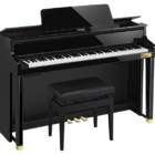 Casio GP510BP GP-510BP Digital Grand Hybrid Piano (Black Polish)