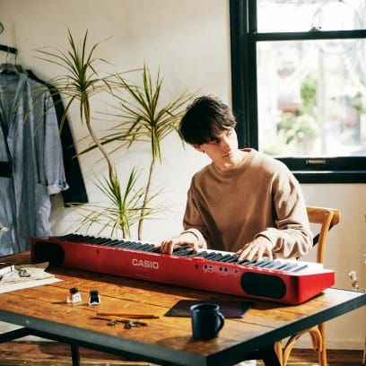 Casio PXS1100RD PX-S1100 Digital Piano (Red)