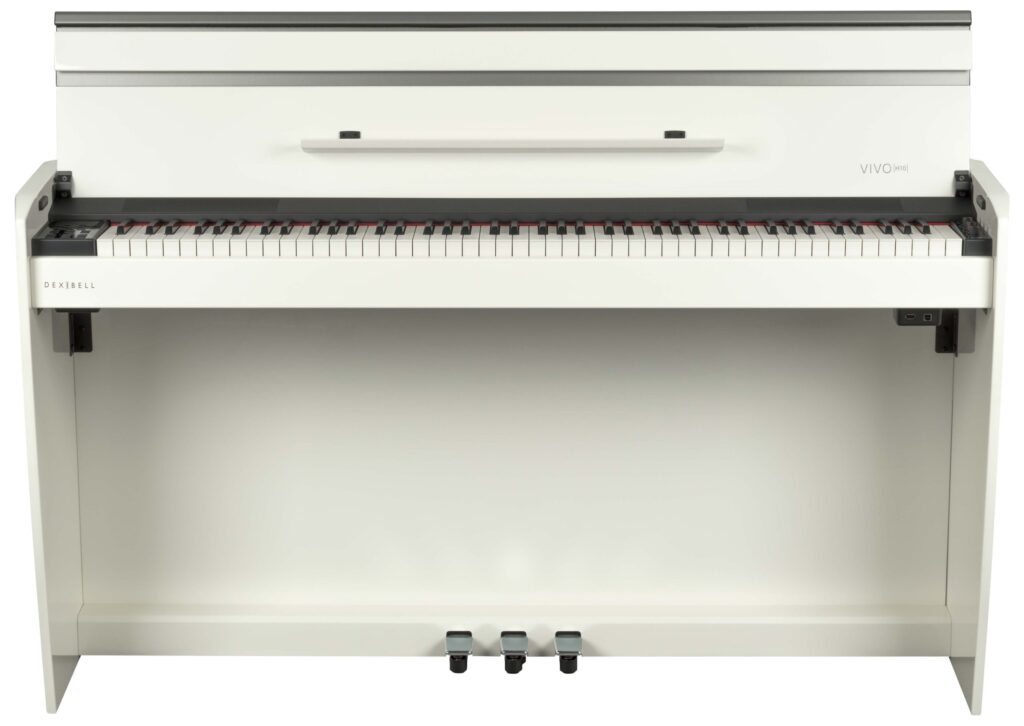 Dexibell VIVOH10WHP VIVO H10 Digital Upright Piano (Polished White)