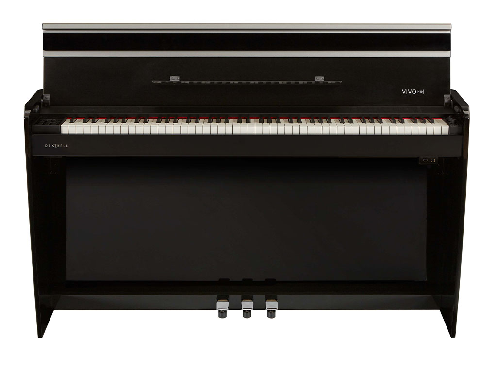Dexibell VIVOH10BK VIVO H10 Digital Upright Piano (Matte Black)