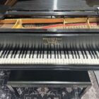 Steinway A SE grand piano keyboard and cabinet