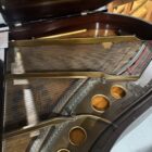 Steinway L SM plate and soundboard detail